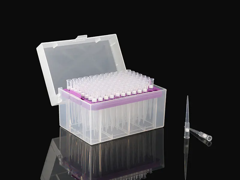 200ul低殘留濾膜式長微量吸管尖(盒裝)